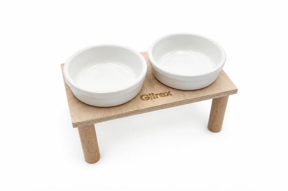 Glirex NatureSupplies - Emelvény etető- és itatótállal