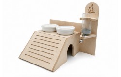 Glirex NatureSupplies - Házikó etetővel és önitatóval
