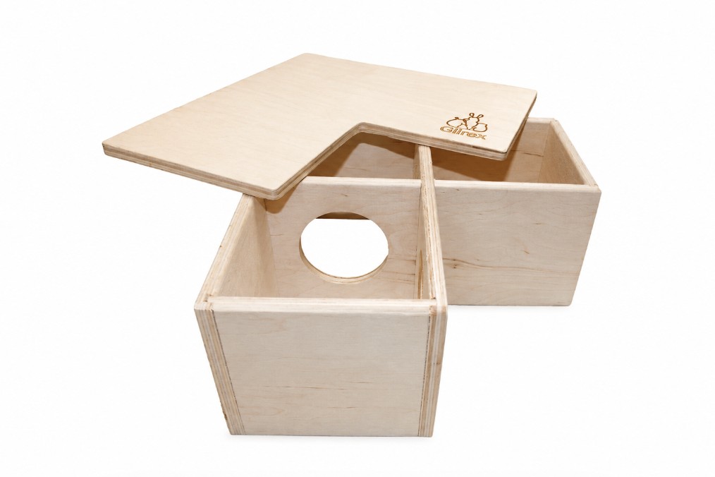 Glirex NatureSupplies - Háromkamrás ház