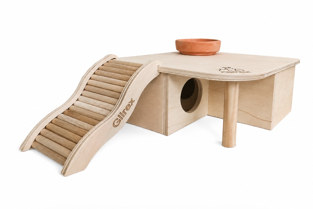 Glirex NatureSupplies - Teraszos háromkamrás ház