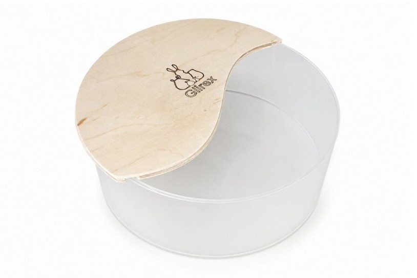 Glirex NatureSupplies - Plexi kerek homokozó féltetővel