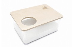 Glirex NatureSupplies - Fedett plexi homokozó