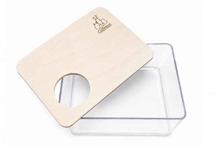 Glirex NatureSupplies - Fedett plexi homokozó