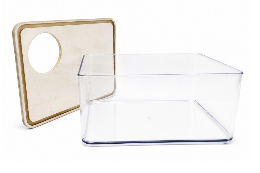 Glirex NatureSupplies - Fedett plexi homokozó
