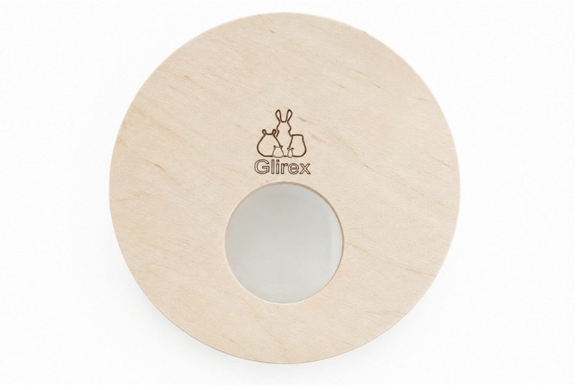 Glirex NatureSupplies - Fedett kerek plexi homokozó