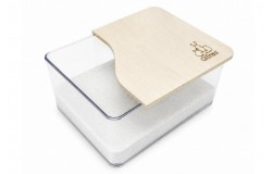 Glirex NatureSupplies - Plexi homokozó féltetővel