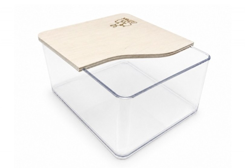 Glirex NatureSupplies - Plexi homokozó féltetővel