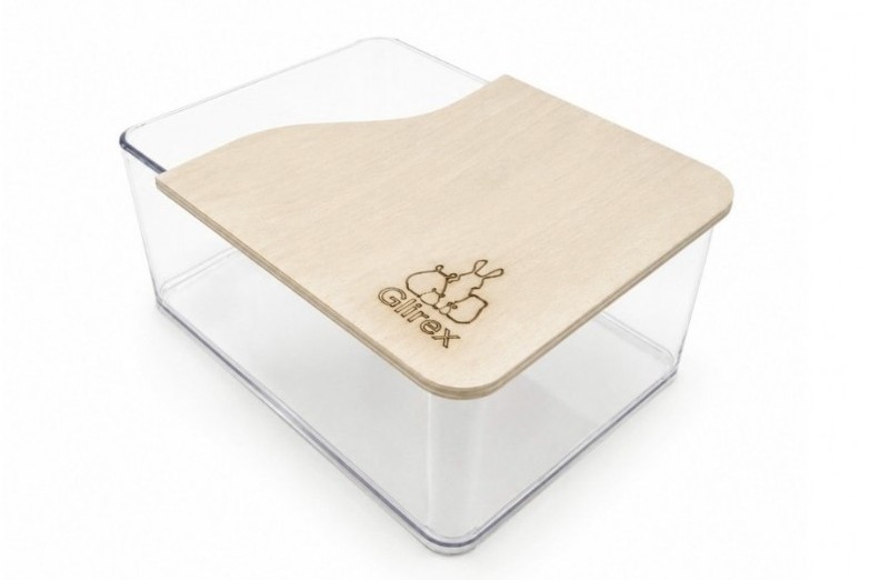 Glirex NatureSupplies - Plexi homokozó féltetővel