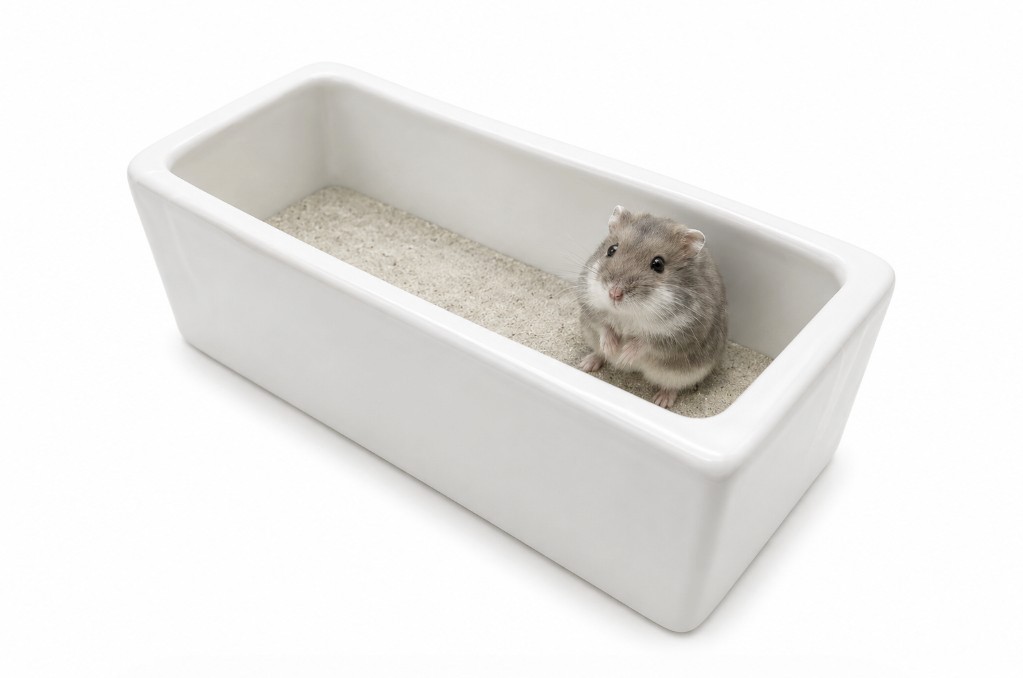 Glirex NatureSupplies - Kerámia homokozó szögletes