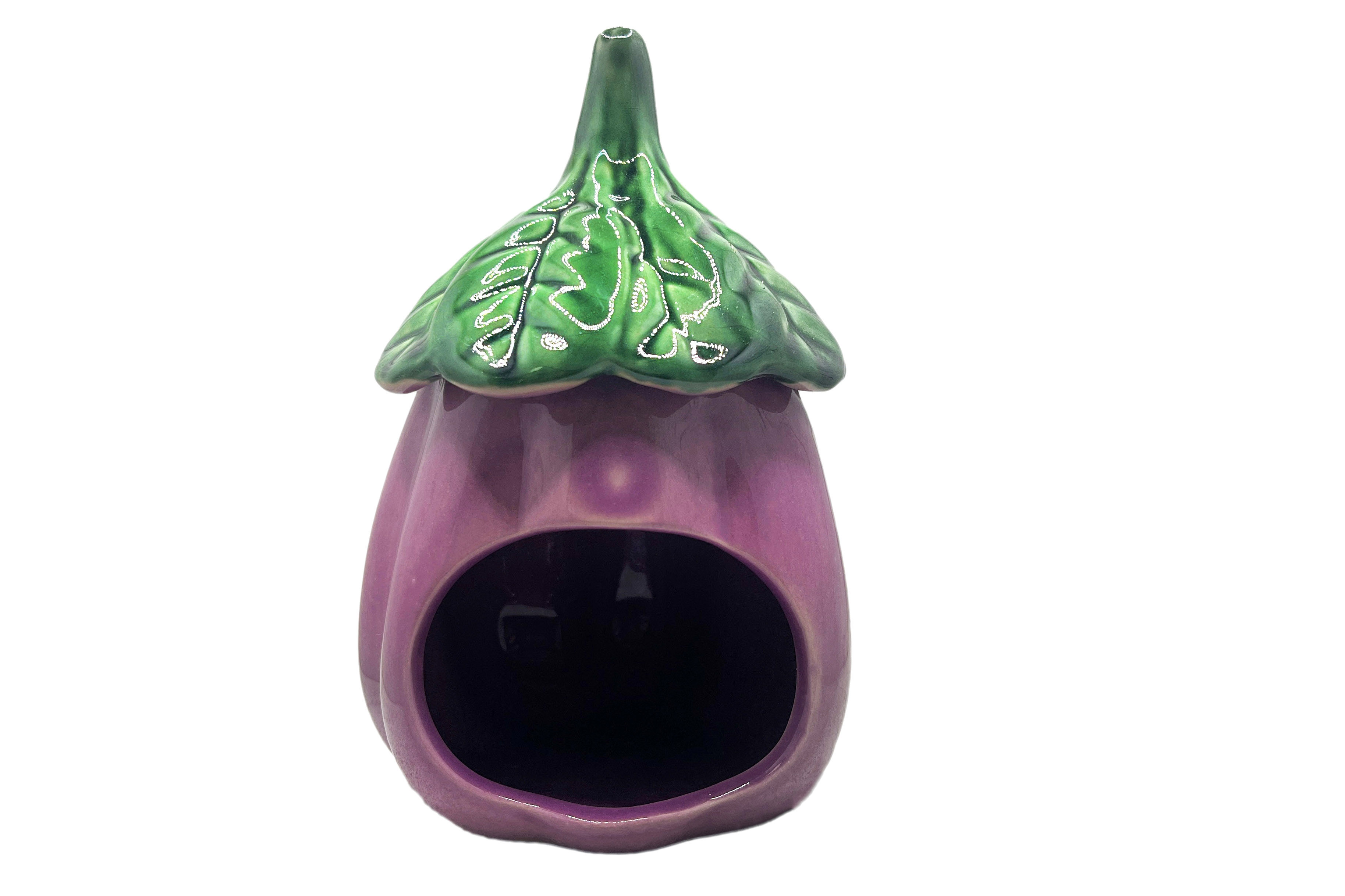 Glirex NatureSupplies - Kerámia padlizsán házikó