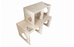 Glirex NatureSupplies - Kétkamrás kukucsház