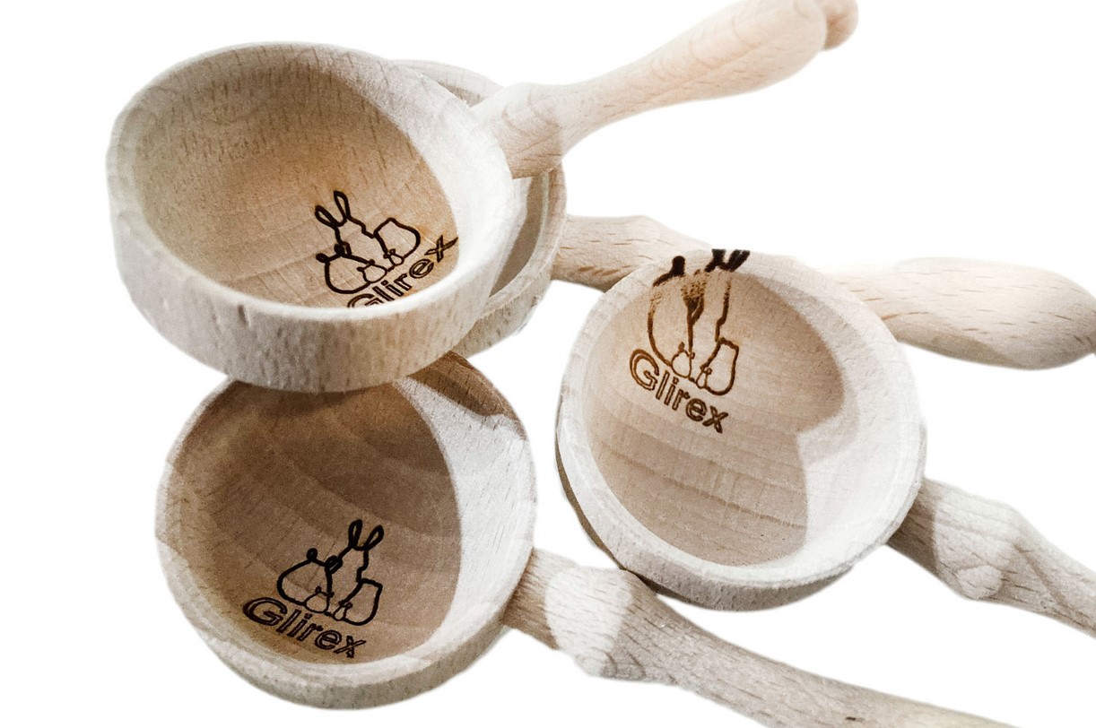 Glirex ForOwner - Mérőkanál (fa) - Csapj le rá!