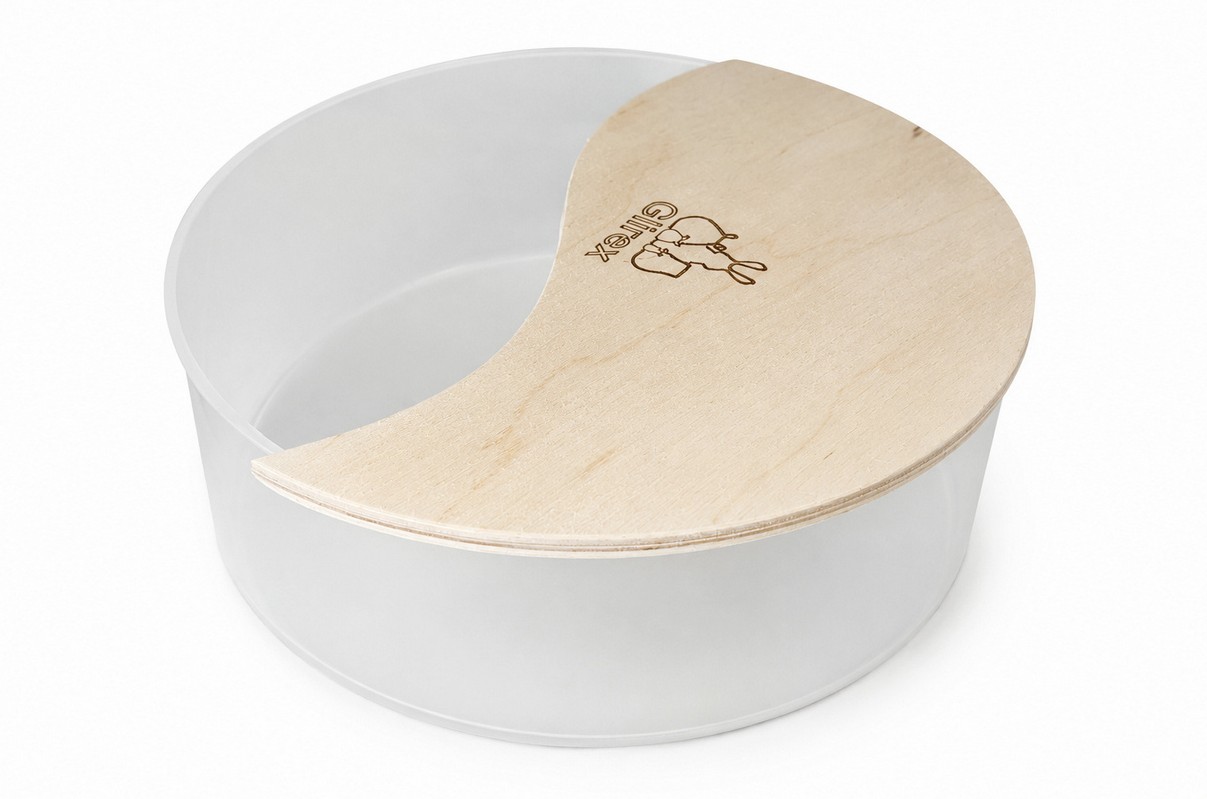 Glirex NatureSupplies - Plexi körhomokozó féltetővel