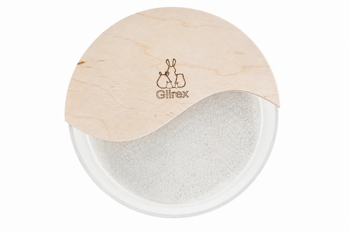 Glirex NatureSupplies - Plexi körhomokozó féltetővel