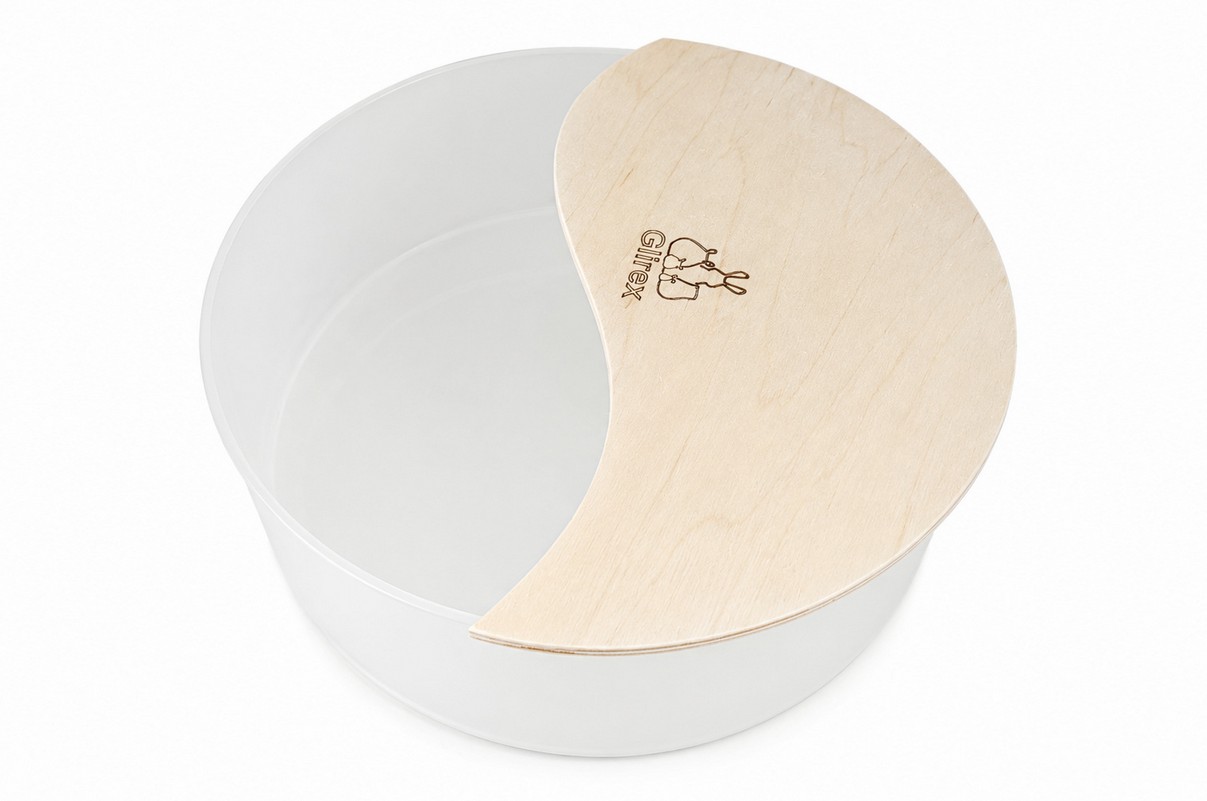 Glirex NatureSupplies - Plexi körhomokozó féltetővel