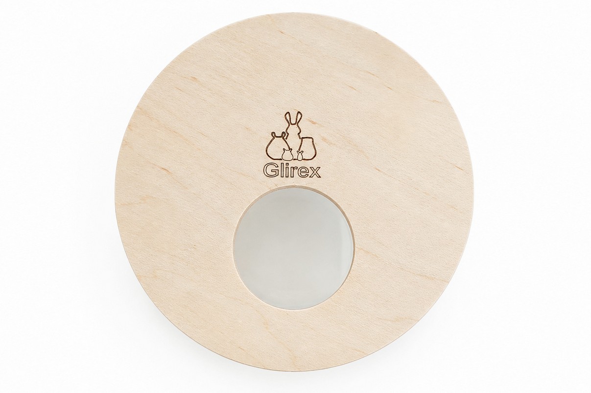 Glirex NatureSupplies - Fedett plexi körhomokozó