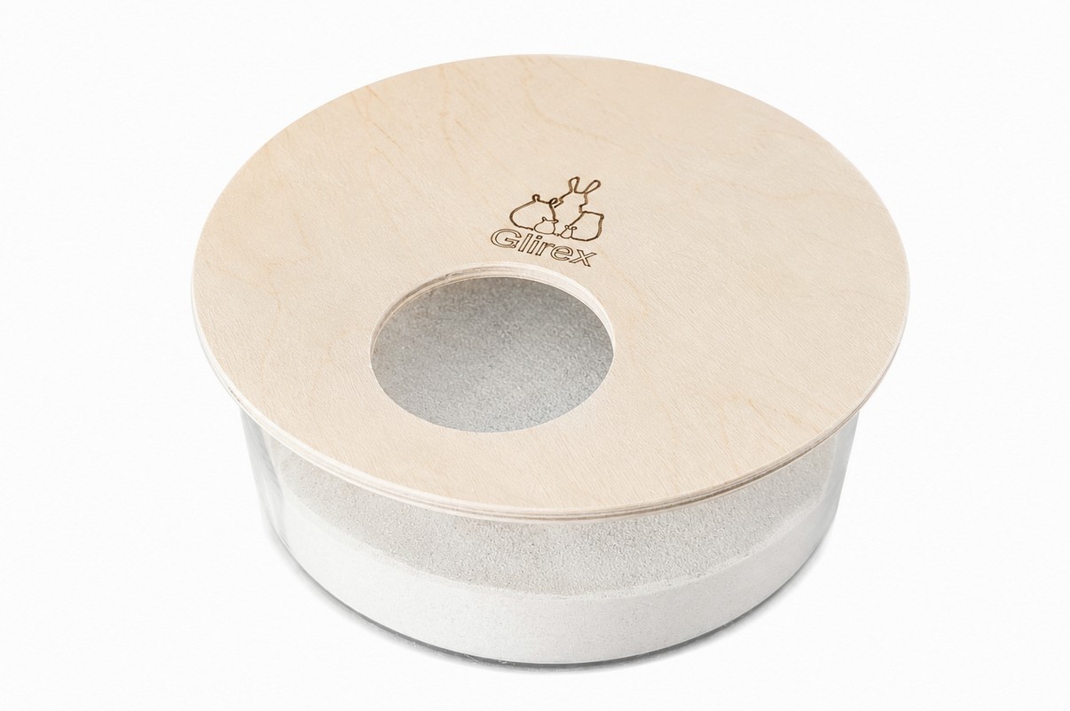 Glirex NatureSupplies - Fedett plexi körhomokozó